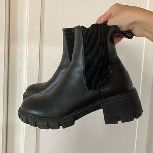 Steve Madden Black Boots